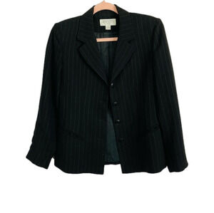 Casual Corner • Pinstripe Blazer